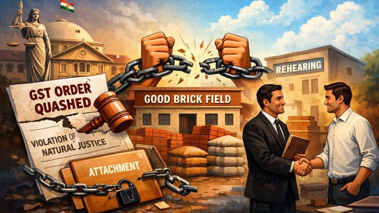 Allahabad High Court Invalidates GST Order for Lack of Proper Hearing