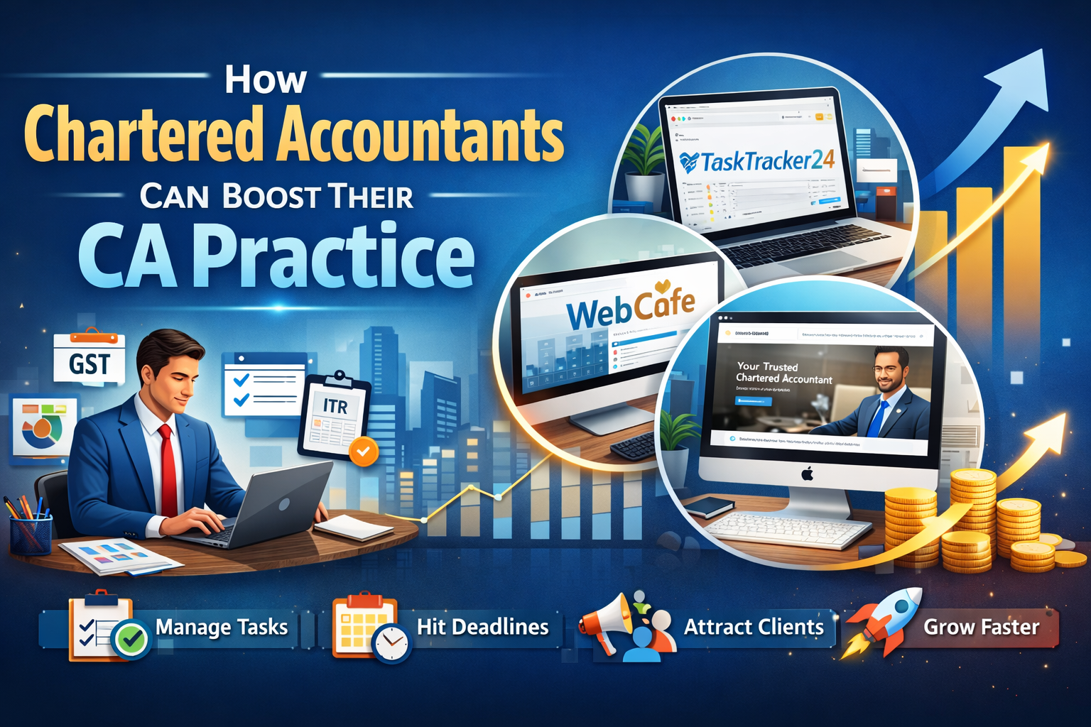 How Chartered Accountants Can Boost Their CA Practice with Smart Digital Tools