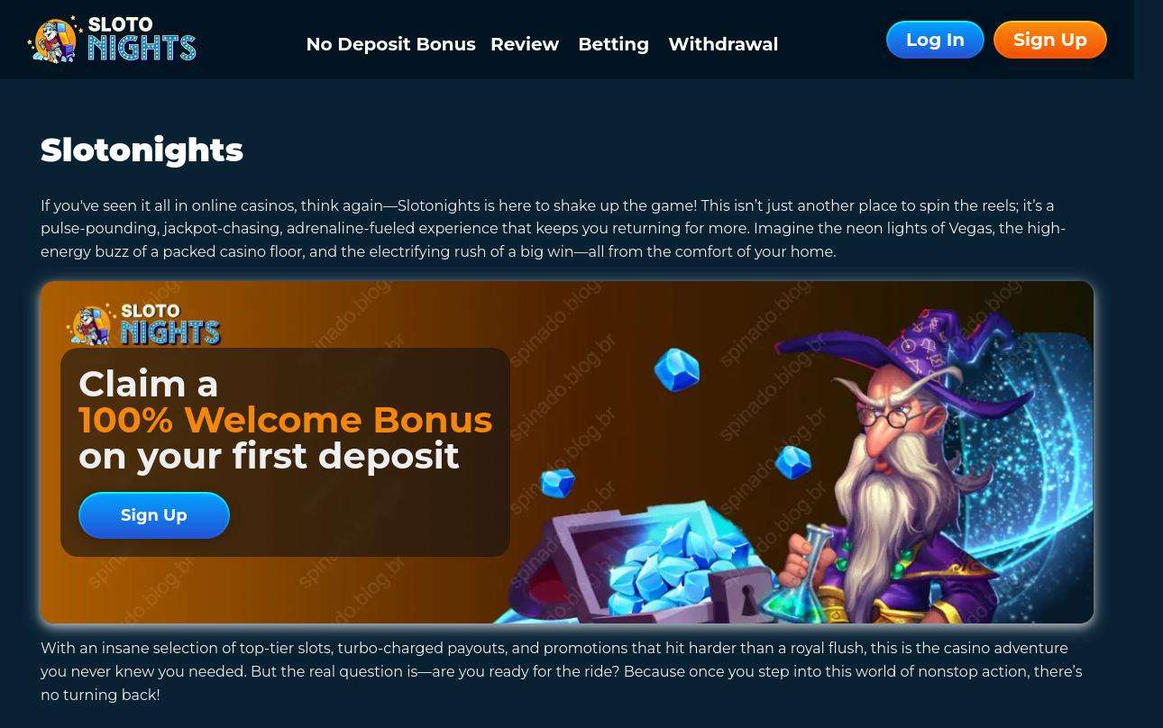How To Claim A Slotonights No Deposit Bonus In The United Kingdom