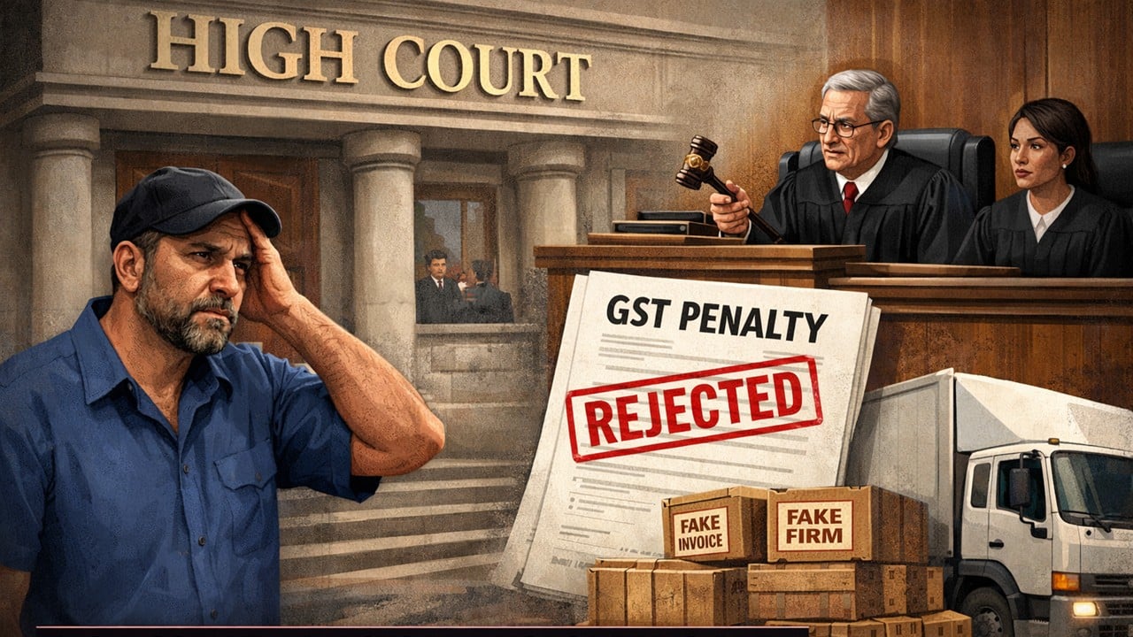 High Court Rejects Transporter’s Plea Against GST Penalty Over Alleged Fake Firms