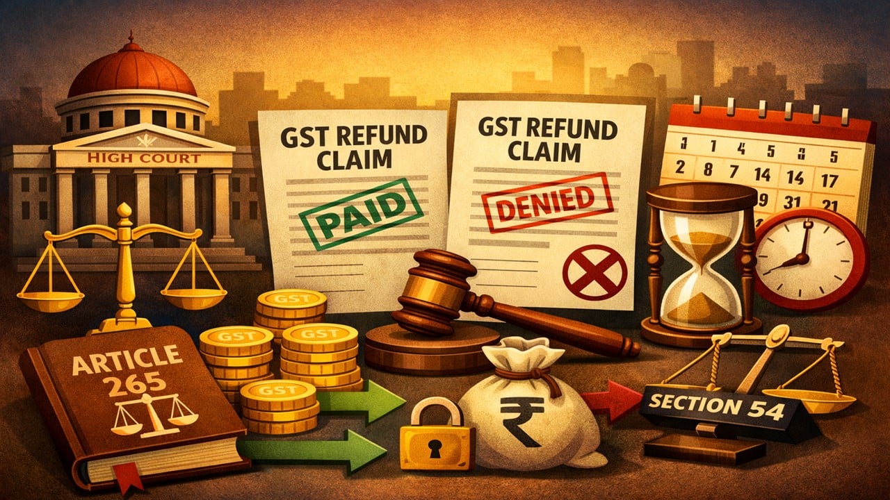 Refund of GST Paid Twice Cannot Be Denied on Limitation; Article 265 ...