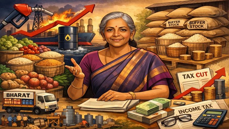 FM Nirmala Sitharaman Highlights Government Measures to Shield Citizens from Rising Fuel Costs