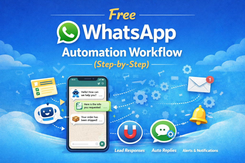 WhatsApp automation workflow