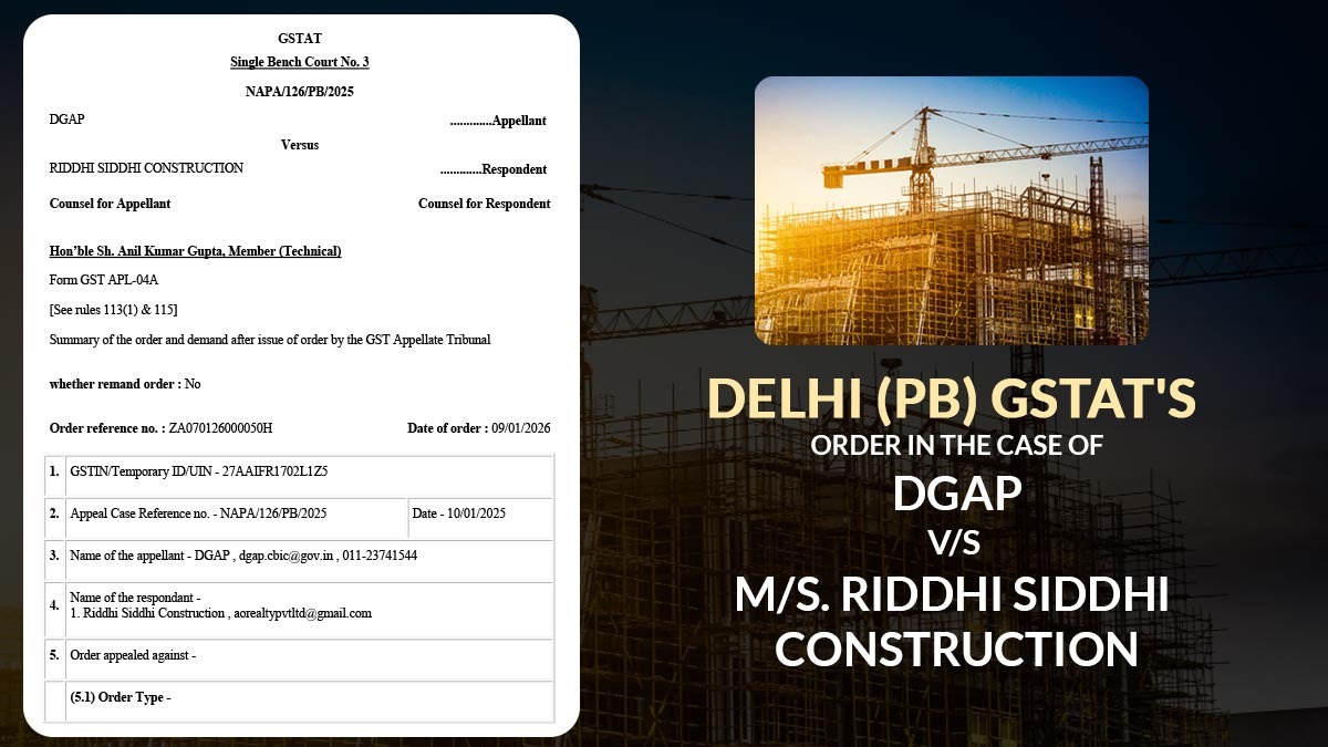 Delhi (PB) GSTAT