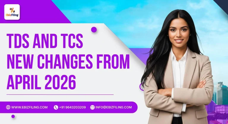 TDS and TCS new changes from April 2026 including updated rates, rules, and compliance requirements