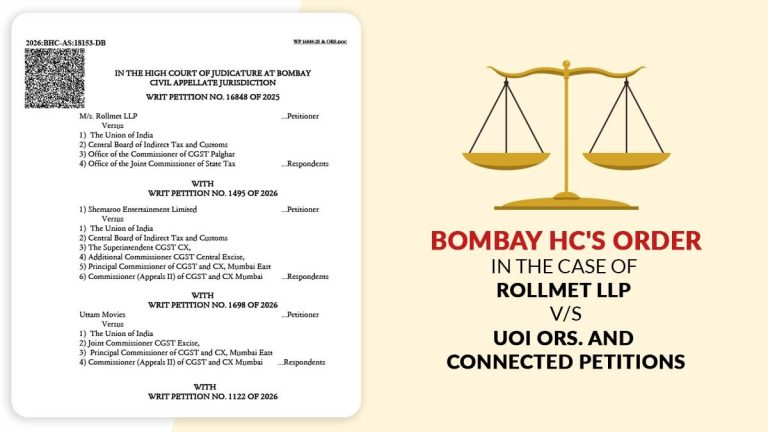 Bombay HC to Decide the Validity of a Single GST Notice for Multiple Financial Years