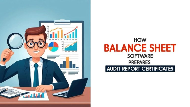 How Balance Sheet Software Prepares Audit Report Certificates