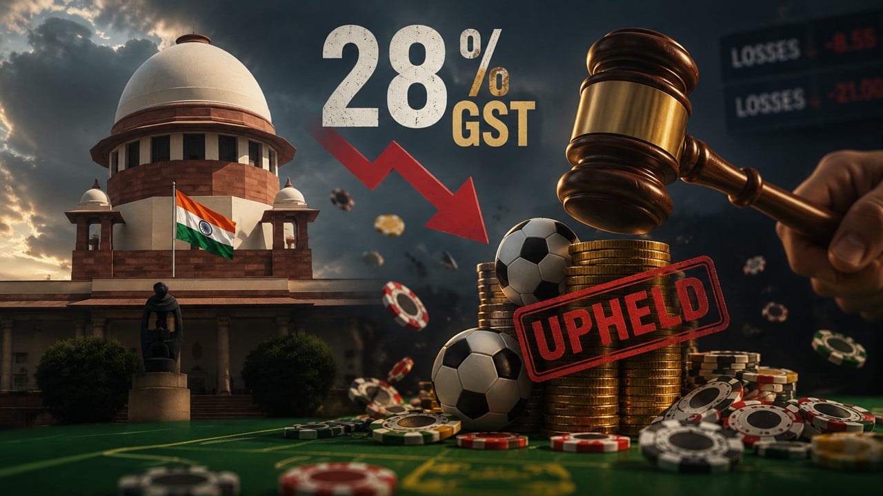 Supreme Court Upholds 28% GST on Online Bets