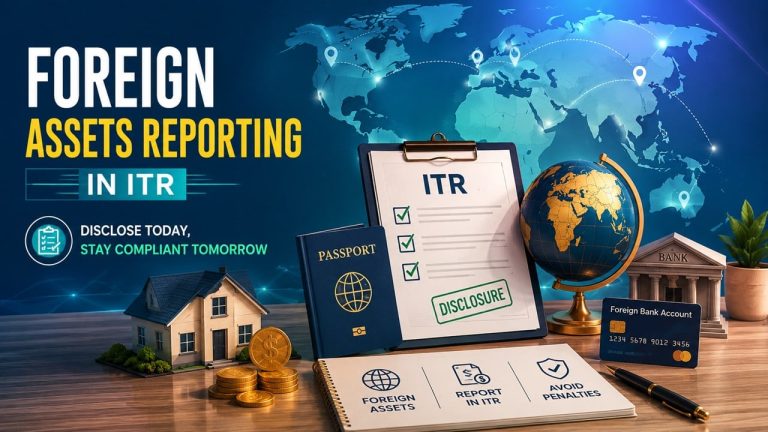 FForeign Assets Reporting In ITR for FY 2025-26