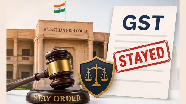 Rajasthan High Court Stays Parallel GST Recovery Proceedings Against Balaji Exports