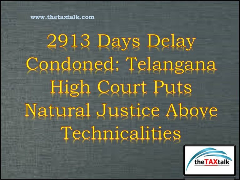 Telangana High Court Puts Natura