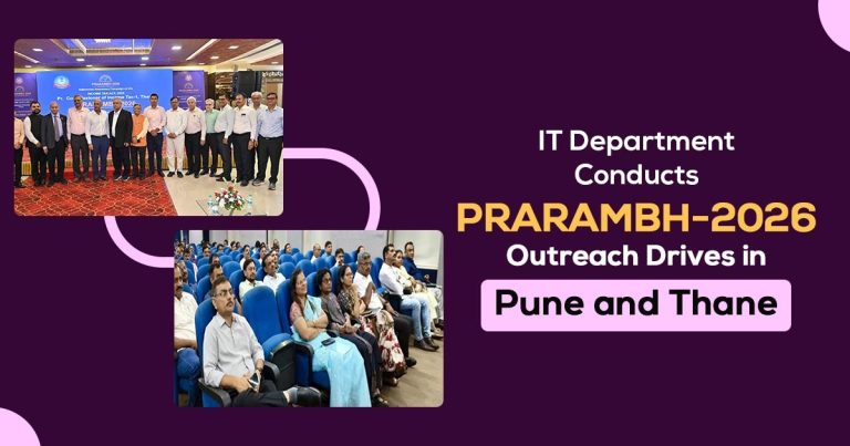 IT Department Conducts PRARAMBH-2026 Outreach Drives in Pune and Thane