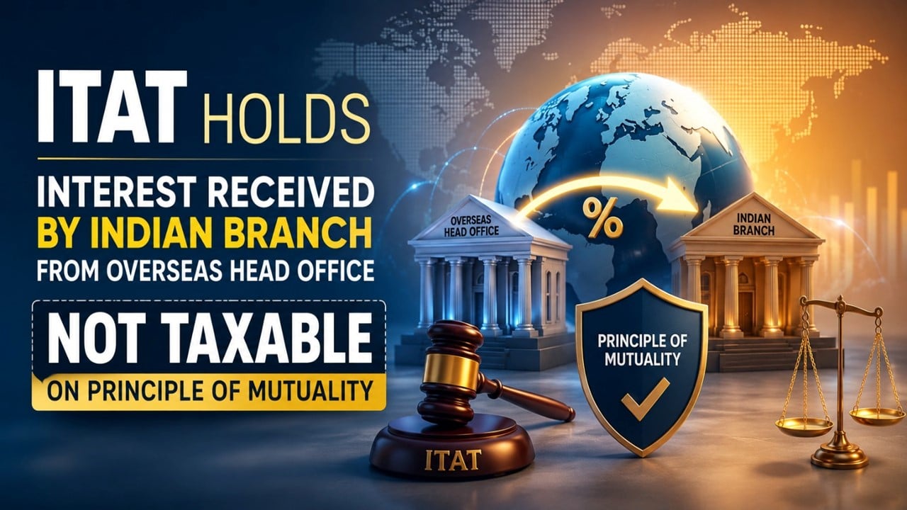 Interest Received by Indian Branch from Overseas Head Office of American Express Is Not Taxable on Principle of Mutuality: ITAT