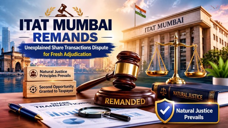 Mumbai Investor Hit With Section 69A Addition Over Alleged Penny Stock Gains; ITAT Sends Case Back for Reconsideration