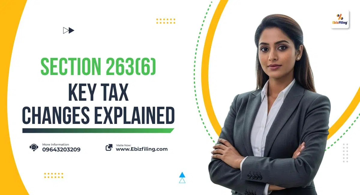 Section 263(6) of Income Tax Act 2025 key tax changes explained
