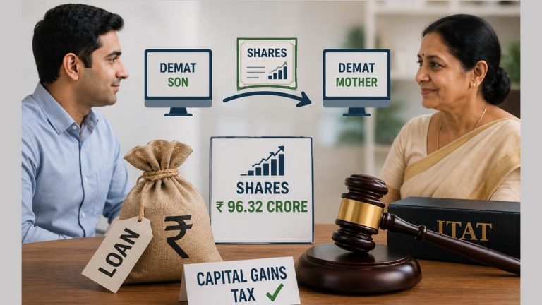 Son Transferred Shares Worth Rs. 96.32 Crore to Mother's Demat Account as ‘Loan’; ITAT Upholds Capital Gains Tax on Transfer
