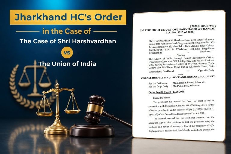 Jharkhand HC Grants Bail in GST ITC Fraud Case After Four Months in Custody