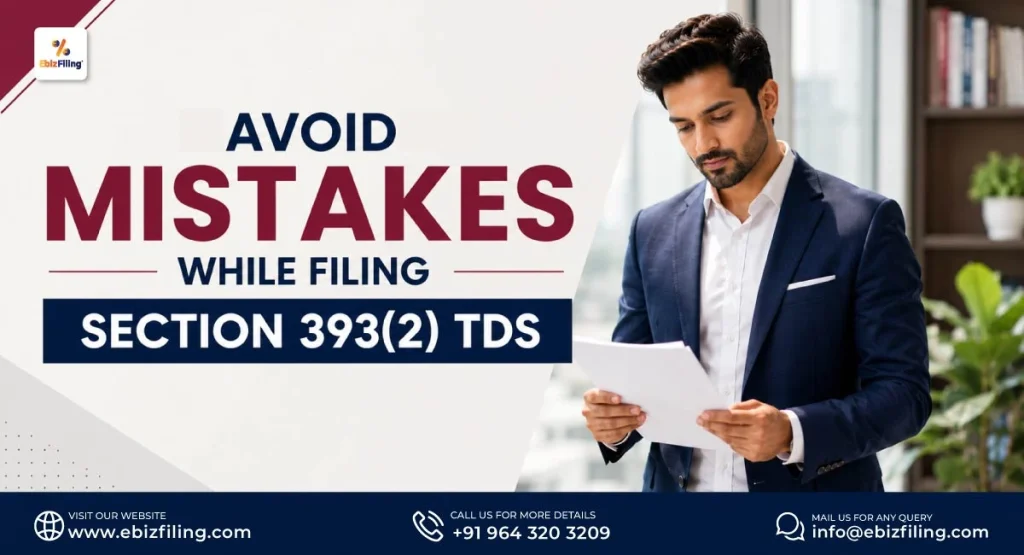 Common filing mistakes to avoid under Section 393(2)