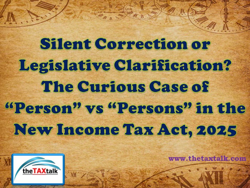 Silent Correction or Legislative Clarification? The Curious Case of