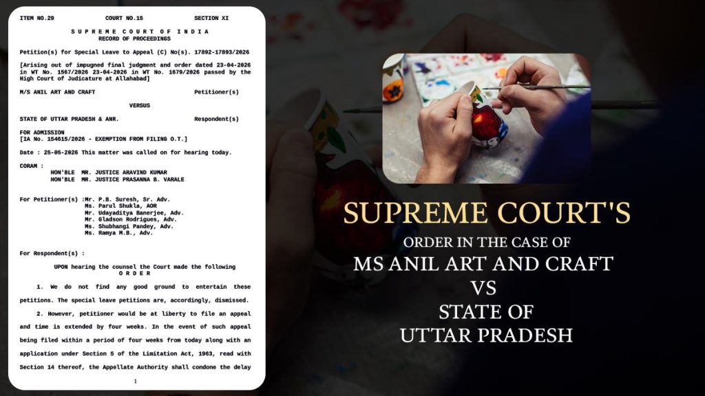 Supreme Court Upholds Allahabad HC Decision Describing GST Registration Cancellation as ‘Economic Death’ of Business